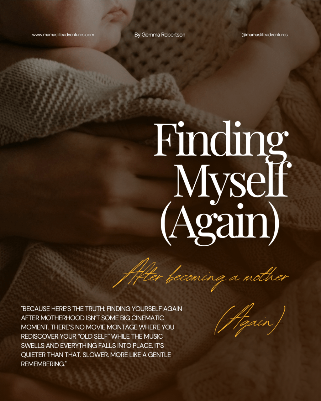 Finding Myself (Again) After Becoming a Mum&nbsp;(Again)